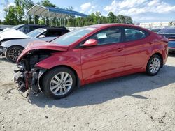 Salvage Cars with No Bids Yet For Sale at auction: 2015 Hyundai Elantra SE