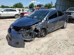 Toyota Corolla l salvage cars for sale: 2017 Toyota Corolla L