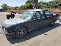 Salvage cars for sale from Copart San Martin, CA: 1989 BMW 325 I