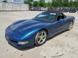 Salvage cars for sale at Cahokia Heights, IL auction: 1999 Chevrolet Corvette