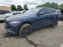 Salvage cars for sale at Moraine, OH auction: 2017 Jaguar F-PACE S