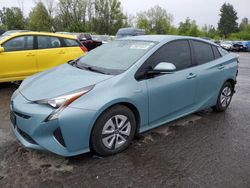 Salvage cars for sale at Portland, OR auction: 2018 Toyota Prius