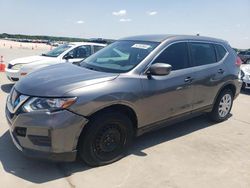 Salvage cars for sale from Copart Grand Prairie, TX: 2017 Nissan Rogue S