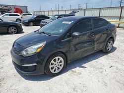 Salvage cars for sale from Copart Haslet, TX: 2017 KIA Rio LX