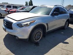 Salvage cars for sale from Copart Hayward, CA: 2015 Infiniti QX70