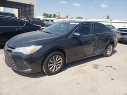 Salvage cars for sale at Kansas City, KS auction: 2015 Toyota Camry LE