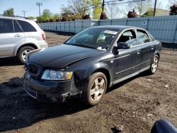 Salvage cars for sale at New Britain, CT auction: 2002 Audi A4 1.8T Quattro