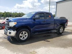 Salvage cars for sale at Apopka, FL auction: 2014 Toyota Tundra Double Cab SR/SR5
