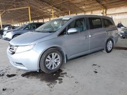 Honda salvage cars for sale: 2016 Honda Odyssey EXL