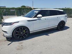 Salvage cars for sale at Orlando, FL auction: 2019 Land Rover Range Rover Velar S