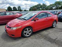 Honda Civic ex salvage cars for sale: 2008 Honda Civic EX