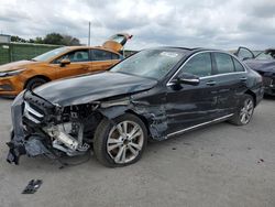 Vehiculos salvage en venta de Copart Orlando, FL: 2015 Mercedes-Benz C300