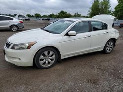 Salvage cars for sale from Copart London, ON: 2008 Honda Accord EXL