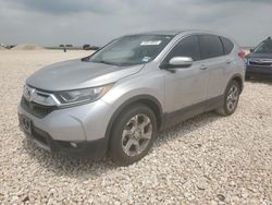 Salvage cars for sale at Temple, TX auction: 2018 Honda CR-V EXL