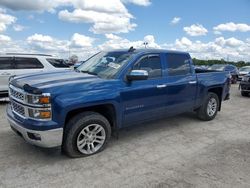 Salvage cars for sale at Indianapolis, IN auction: 2015 Chevrolet Silverado K1500 LT