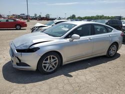 Salvage cars for sale at Indianapolis, IN auction: 2015 Ford Fusion SE