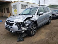 Salvage cars for sale at New Britain, CT auction: 2018 Subaru Forester 2.5I Premium