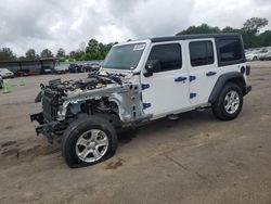 Salvage SUVs for sale at auction: 2020 Jeep Wrangler Unlimited Sport