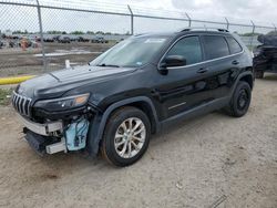 Salvage cars for sale at Houston, TX auction: 2019 Jeep Cherokee Latitude