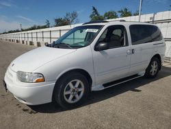 Nissan Quest Vehiculos salvage en venta: 2002 Nissan Quest GLE