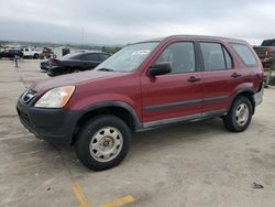 Vehiculos salvage en venta de Copart Grand Prairie, TX: 2002 Honda CR-V LX