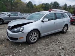 Salvage cars for sale at Mendon, MA auction: 2013 Volkswagen Jetta S