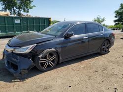 Honda Accord Touring Vehiculos salvage en venta: 2017 Honda Accord Touring