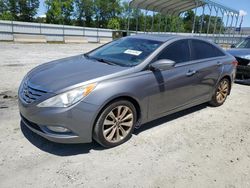 Salvage cars for sale at Spartanburg, SC auction: 2013 Hyundai Sonata SE