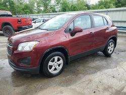 Salvage cars for sale from Copart Ellwood City, PA: 2016 Chevrolet Trax LS