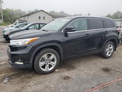 Salvage cars for sale at York Haven, PA auction: 2014 Toyota Highlander Limited