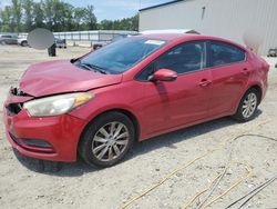 Salvage cars for sale at Spartanburg, SC auction: 2014 KIA Forte LX