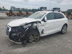 Salvage cars for sale at Dunn, NC auction: 2018 Audi Q5 Premium Plus