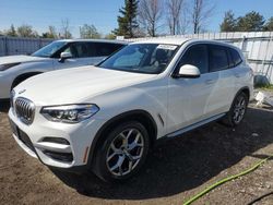 Salvage cars for sale at Bowmanville, ON auction: 2021 BMW X3 XDRIVE30I