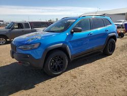 Jeep Cherokee salvage cars for sale: 2021 Jeep Cherokee Trailhawk