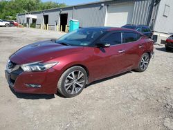Salvage cars for sale at West Mifflin, PA auction: 2017 Nissan Maxima 3.5S