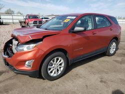 Salvage cars for sale at Ham Lake, MN auction: 2020 Chevrolet Equinox LS