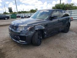 Salvage cars for sale at Miami, FL auction: 2019 Land Rover Range Rover Sport HST