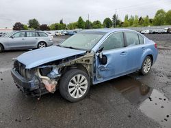 Salvage cars for sale at Portland, OR auction: 2011 Subaru Legacy 2.5I Limited