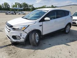 Salvage cars for sale at Spartanburg, SC auction: 2017 Ford Escape SE