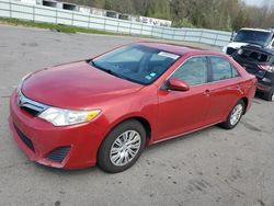 Salvage cars for sale from Copart Assonet, MA: 2012 Toyota Camry Base