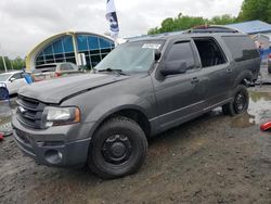 Salvage cars for sale at East Granby, CT auction: 2017 Ford Expedition EL XL