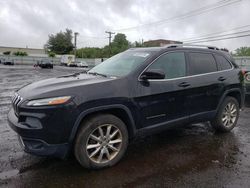 Salvage cars for sale from Copart New Britain, CT: 2014 Jeep Cherokee Limited