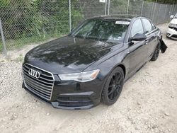 Flood-damaged cars for sale at auction: 2017 Audi A6 Premium