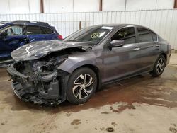Vehiculos salvage en venta de Copart Lansing, MI: 2016 Honda Accord LX