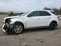 Salvage cars for sale from Copart Brookhaven, NY: 2016 Chevrolet Equinox LS