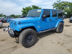 Salvage cars for sale at Baltimore, MD auction: 2012 Jeep Wrangler Unlimited Sahara