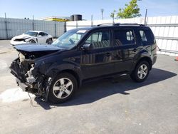 Salvage cars for sale at Antelope, CA auction: 2011 Honda Pilot EXL