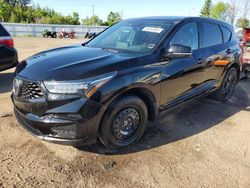 Salvage cars for sale at Bowmanville, ON auction: 2021 Acura RDX A-Spec