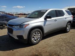 Salvage cars for sale at Brighton, CO auction: 2020 Chevrolet Traverse LS