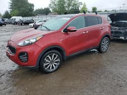 Salvage cars for sale from Copart Finksburg, MD: 2017 KIA Sportage EX